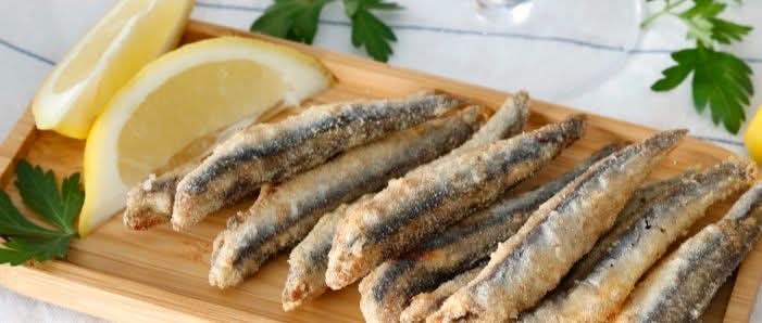 Boquerones de Cádiz fritos